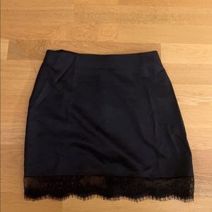 Topshop black mini skirt XS/S